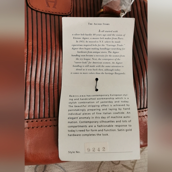 NWT Etienne Aigner vintage bag - Picture 4 of 9